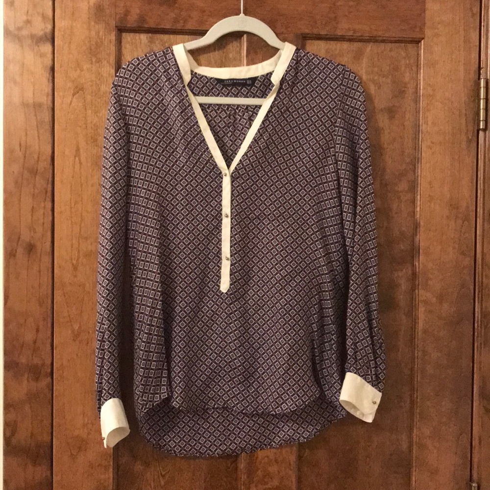 Patterned blouse